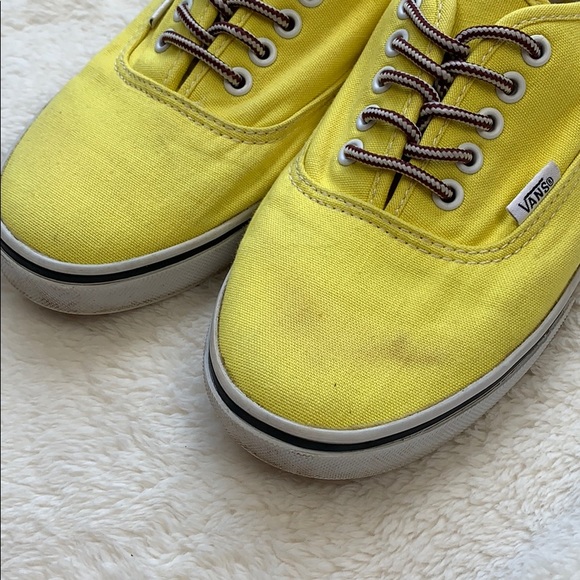 Vans Yellow Canvas Sneaker 8 - Picture 4 of 12